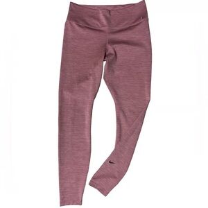 Nike Women’s Dri-fit Pink Full Length Leggings